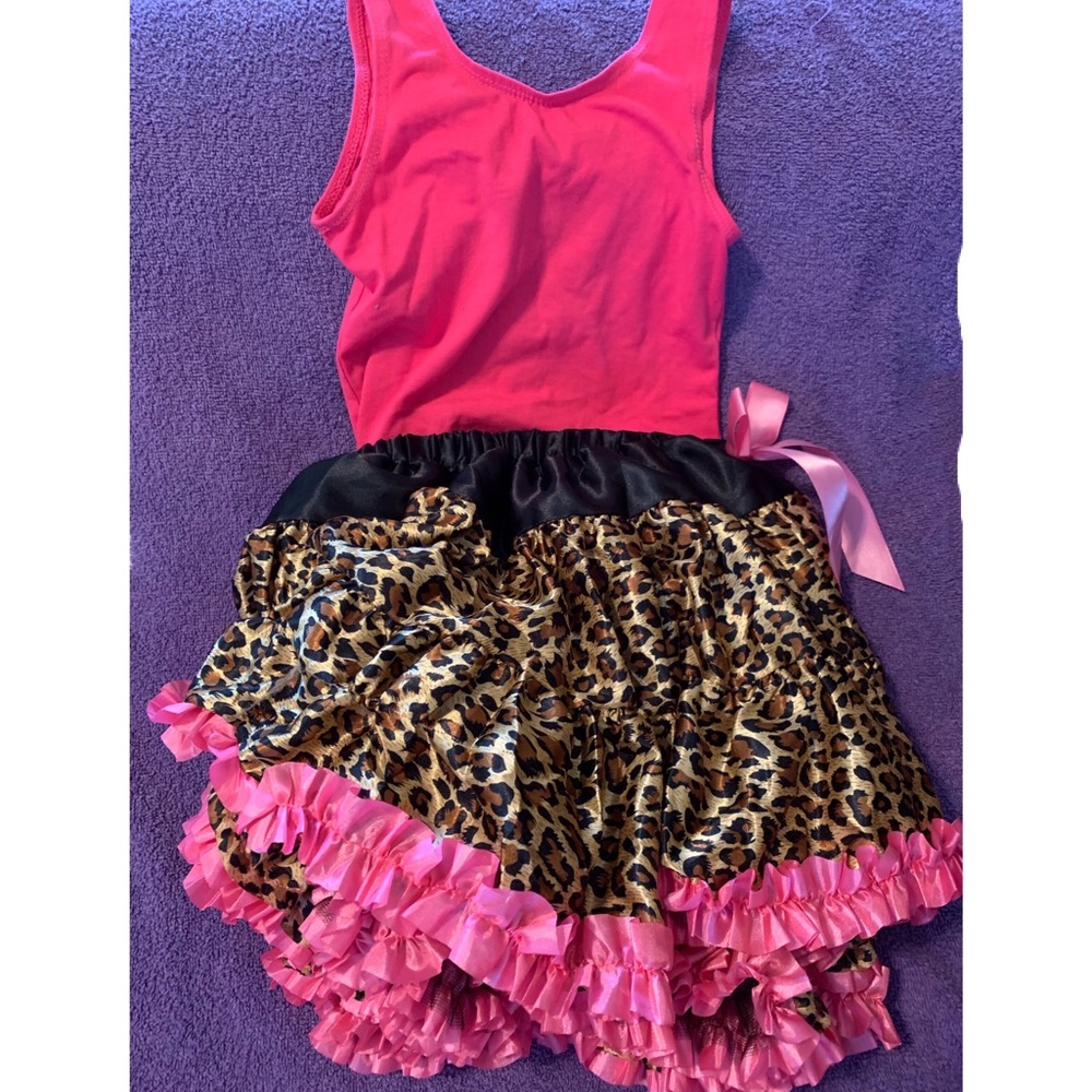 Wenchoice Girls Bodysuit/Frilly Layered Skirt